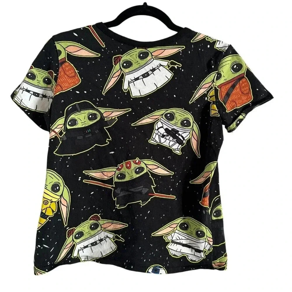 Wild Rich Kids T-Shirt youth size 12 Star Wars Grogu short Sleeve - Picture 2 of 6